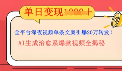 全平台深夜文案新风口：DeepSeek生成百万播放量金句，治愈系内容涨粉速度快4倍-我的站点